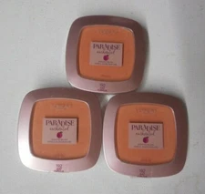 3 lot LOREAL PARADISE ENCHANTED SCENTED BLUSH 192 JUST CURIOUS unsealed NWOB