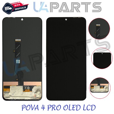 Für Tecno Pova 4 Pro LG8N OLED LCD Display Baugruppe Touchscreen Digitizer