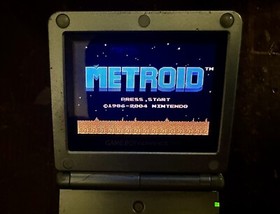 Metroid ( Nintendo Gameboy Advance GBA ) Classic NES Series - Tested Great Shape