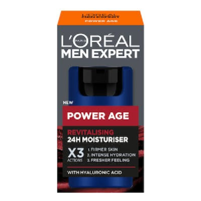 L'Oréal Men Expert Power Age Revitalisierende 24H Feuchtigkeitscreme für Männer