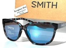 NEW Smith Optics MONTEREY Sky Tortoise ChromaPop POLARIZED Blue GLASS Sunglass