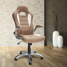 Gaming Chair Ergonomic Office Chair Swivel Reclining Computer PU Chairs