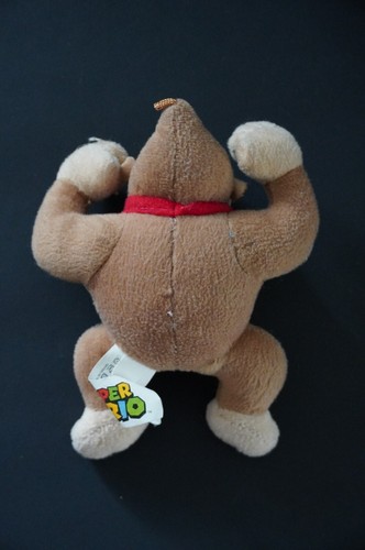 2018 NINTENDO SUPER MARIO BROS. DONKEY KONG 6.5" PLUSH #1 - Picture 3 of 3