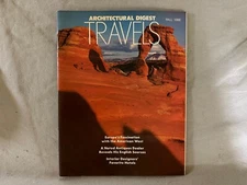 Architectural Digest Travels Fall 1986 Vintage Issue AD