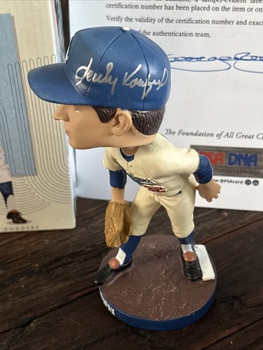 Sandy Koufax signed 2024 Dodgers Bobblehead SGA PSA Authentic Autogramm - Bild 1 von 6