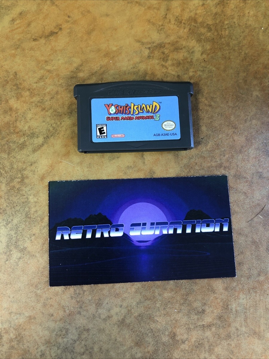 Yoshi's Island: Super Mario Advance 3 GBA Gameboy Advanced Yoshi's Island: Super Mario Advance 3 GBA Gameboy Advanced