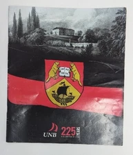 UNB University October 2010 225 Year Celebration  Pamphlet Booklet Alumni