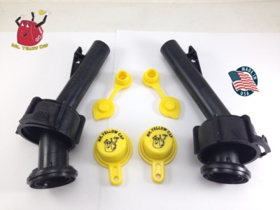 2 - Blitz Gas Can Spouts Rings Caps Vents Replacement Vintage 900092 900094 -NEW