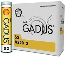 SHELL GADUS S2 V220 2 PREMIUM MULTIPURPOSE EXTREME PRESSURE GREASE 10 PK 14.1oz