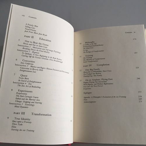 Werner Erhard The Transformation of a Man:The Founding of est Hardback Book 1978 - Bild 10 von 12
