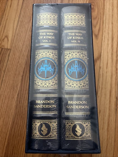 SIGNED Sealed BRANDON SANDERSON The Way of Kings Leatherbound Dragonsteel
