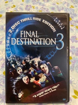 DVD Final Destination 3 2 Disc Thrill Ride EDition Full Screen Ryan Merriman