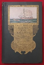Salt Water Poems & Ballads, John Masefield, MacMillan/Norwood Press, 1924
