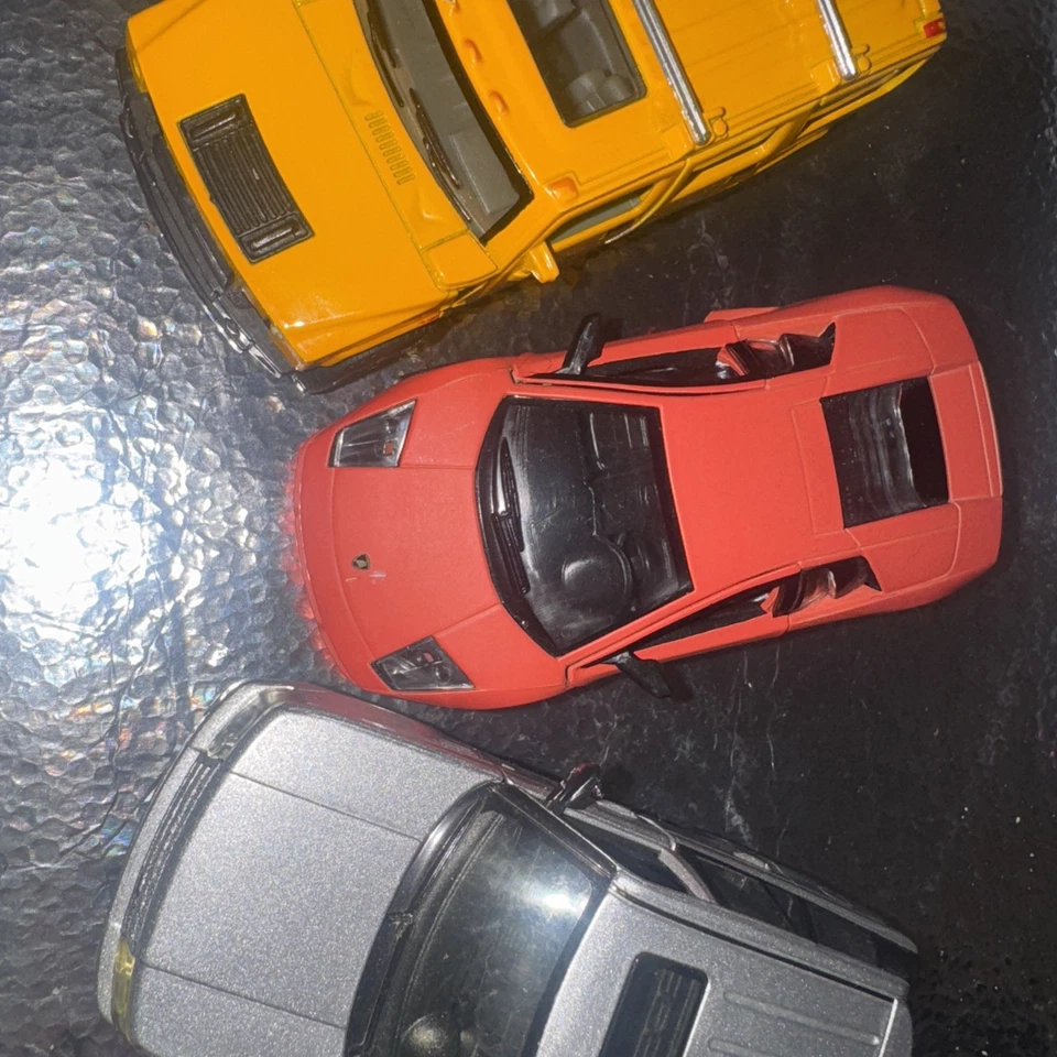 Kinsmart CAR LOT (3) Range Rover Sport, Hummer H2,Lambo Murcielago - Image 2 of 4