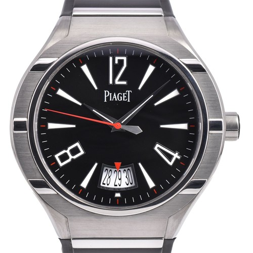 PIAGET polo 45 G0A34011 Date black Dial Automatic Men's Watch B#146740