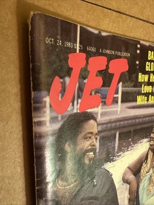 Jet Magazine October 24, 1983 Barry White & Glodean White | eBay