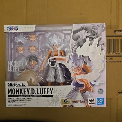 S.H. Figuarts One Piece Monkey D. Luffy GEAR5 Future Island Egghead