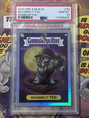 2022 Topps GPK x MLB Alex Pardee #7B Juan Soto Resurrect Ted /250 PSA 10. Pop 2