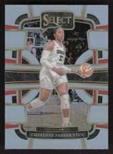 2024 Panini Select WNBA #62 Cheyenne Parker-Tyus Prizms Silver