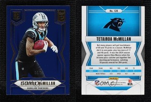 2025 Panini Donruss Elite Rookies Blue /75 Tetairoa McMillan #128 Rookie RC