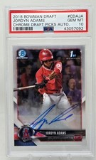 2018 Bowman Chrome Auto JORDYN ADAMS RC CARD PSA 10 GEM MINT