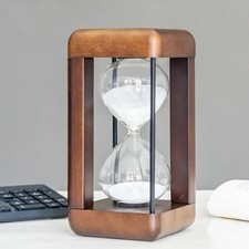 60 Minuten Sand Timer Sanduhr Holz, 60 Minute...