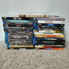 Blu-Ray Movie Bundle of 30 Action, Horror, Drama, Variety - No Digital Codes