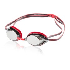 Speedo Vanquisher 2.0 Mirrored Swimming Goggles Red