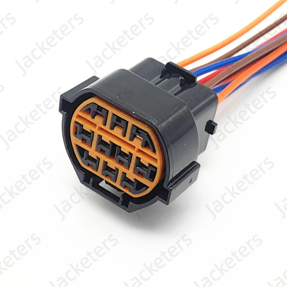 For 2012-2018 Hyundai Veloster 10-Way Headlight Connector Harness Plug - Image 2 of 4