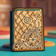  AA Custom Hand Carved Book Cover