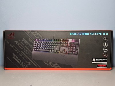 ASUS ROG Strix Scope 11 X Full Size Wired Mechanical RGB Keyboard - New & Sealed