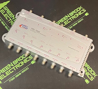 PVMS5X8 - PERFECT VISION - 5 INPUT 8 OUTPUT MULTISWITCH - F CONNECTORS - NEW