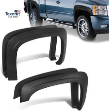 4 Pcs Factory Style Fender Flares Compatible With 2007-2014 Chevy Silverado 1500
