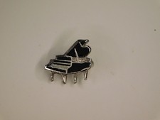Sterling Silver Steinway Style Piano Pin