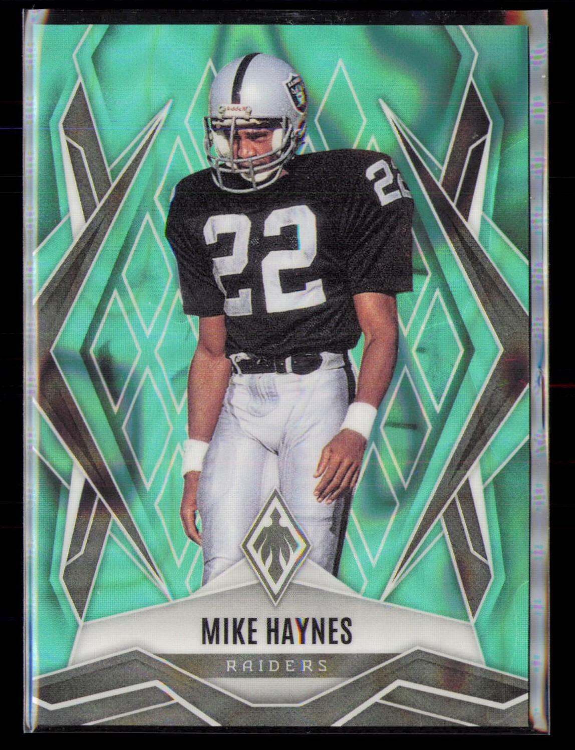 2025 Panini Phoenix #47 Mike Haynes Teal Lava Prizm #/175