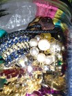 Jar Of Broken Jewelry Matching Earrings And Brooches And Much More — photo 8