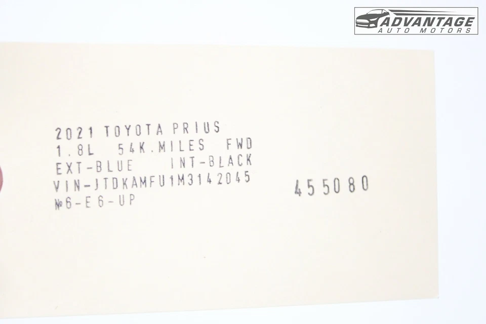 2021-2022 TOYOTA PRIUS REAR TRUNK UNDER FLOOR TOOL EMERGENCY TOW HOOK OEM - Image 4 of 4