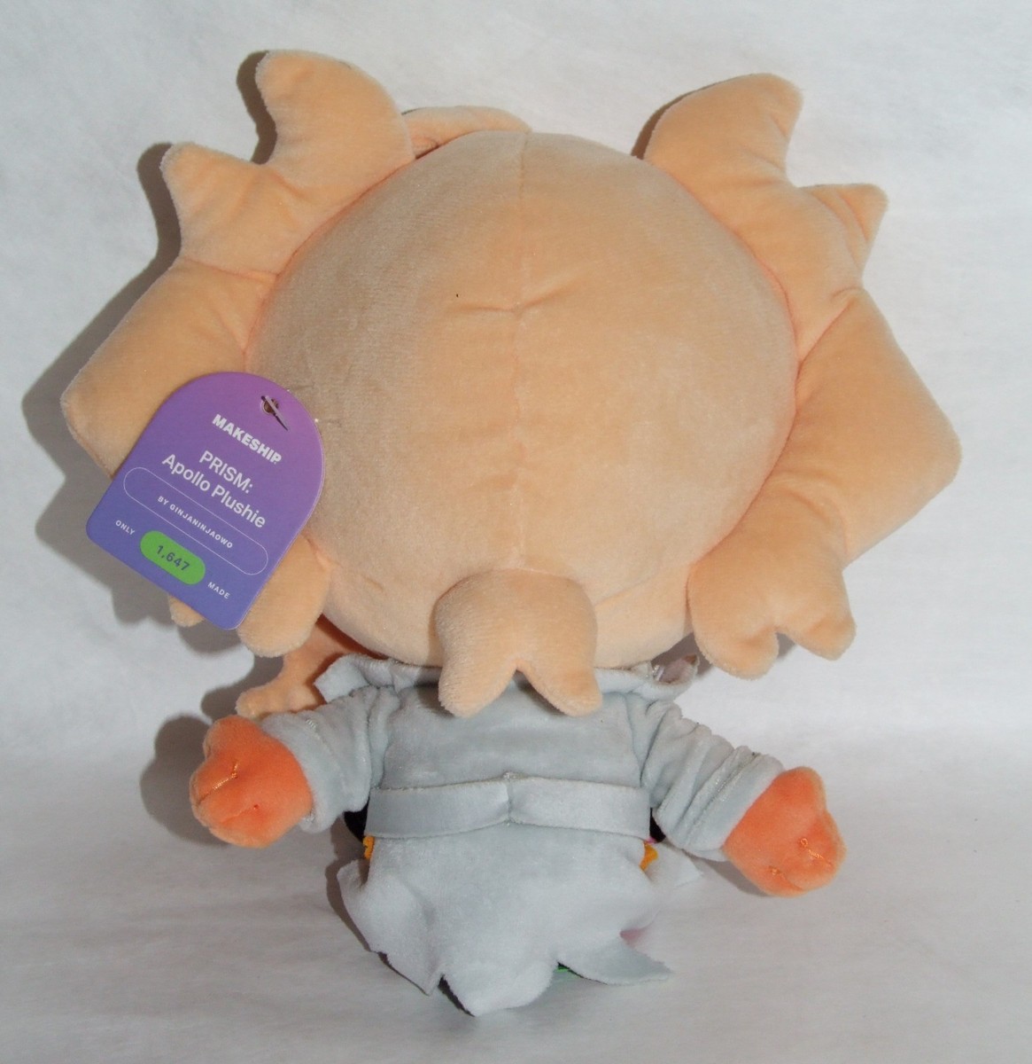 Makeship Prism Apollo Plushie Plush Limited Edition 1 of 1647