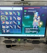 AMP'D 15" Retro Gaming Television Clear Jail Prison TV LED FHD WITH SPEAKERS