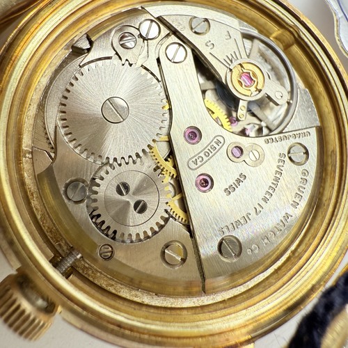 Vintage Gruen Precision Date 33mm Indiglo Watch 17 Jewels N510CA 1/20-10kt GF - Picture 18 of 23