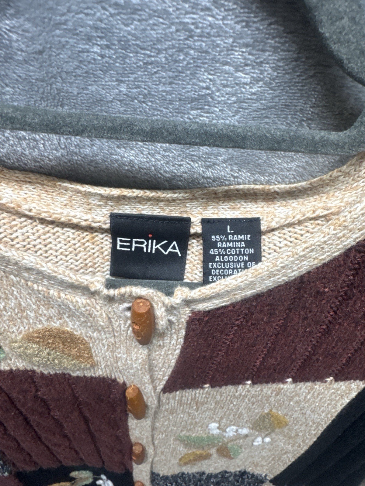 Erika Patchwork Cardigan Cottagecore Vintage Boho… - image 3