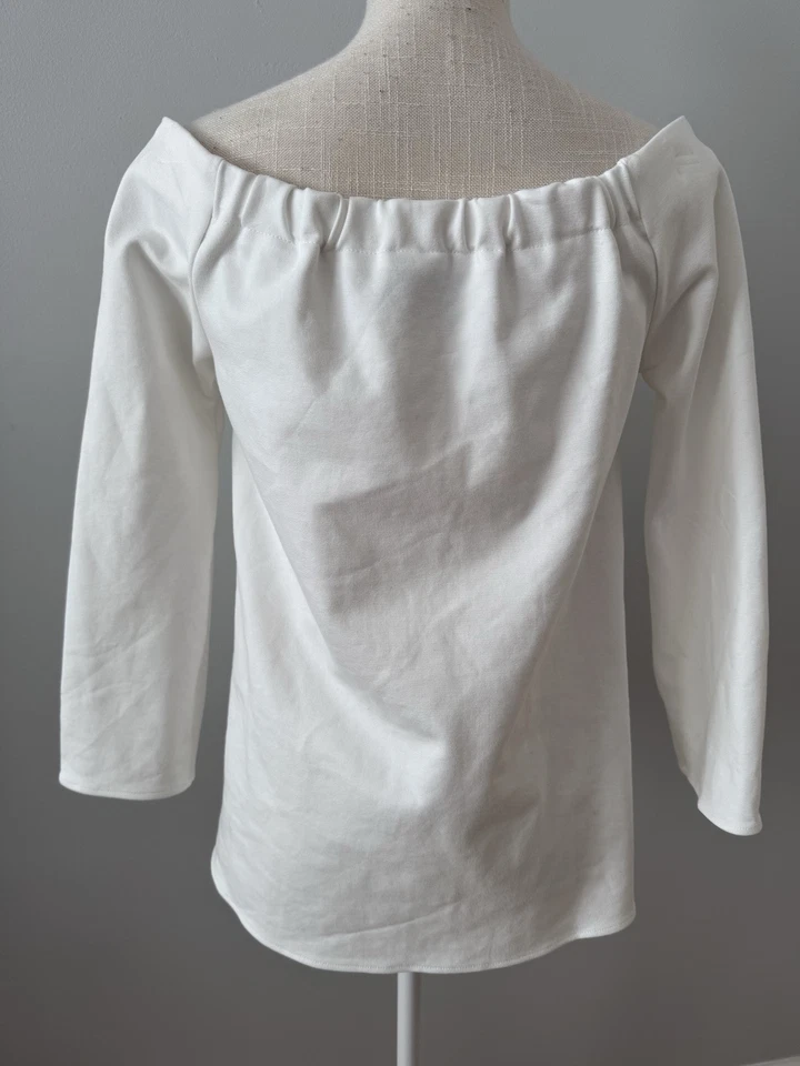 Топ женский Tuckernuck Miranda белый с открытыми плечами размер средний - Изображение 3 из 4