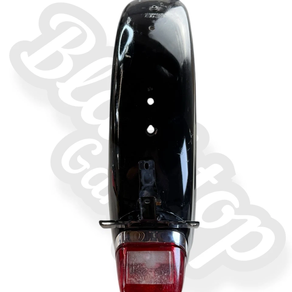 1997 Harley Sportster XL 1200 C OEM Rear Wheel Fender & Taillight Brake Lamp - Image 2 of 4