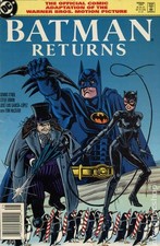 Batman Returns 1B.N VG+ 4.5 1992 Stock Image Low Grade