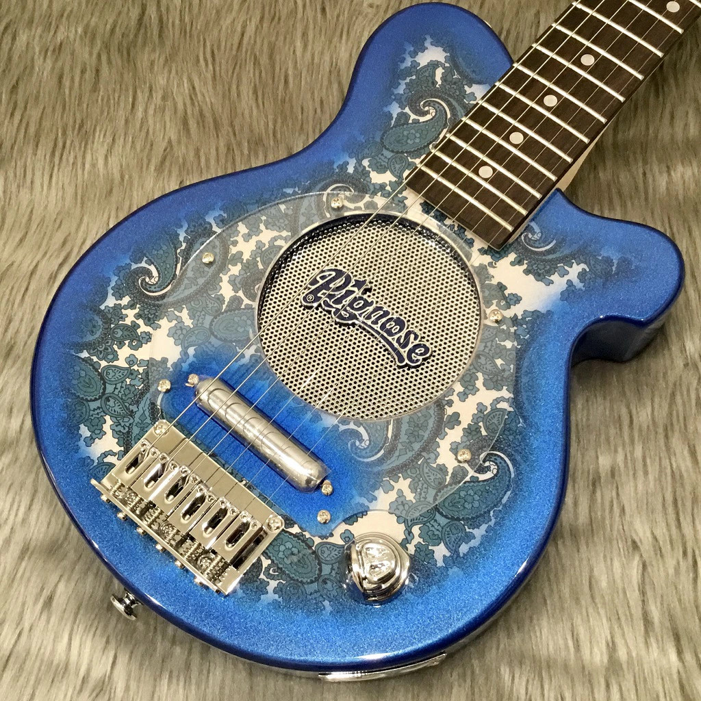 Pignose PGG-200PL BLPL ミニエレキギター Pignose PGG-200PL BLPL Blue Mini Electric Guitar Original model