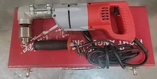 Milwaukee 1001-1 1/2 inch Right Angle Drill with Metal Case Handle And Key