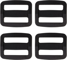 Plastic Tri-glide Slides Button Fasteners Adjustable Webbing Triglides Slider Bu