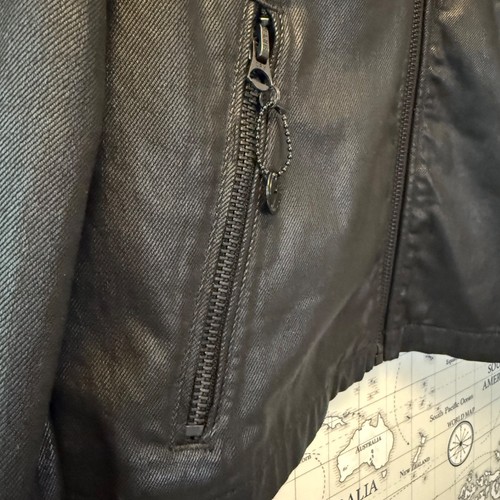 Superdry Chaqueta Vaquera Racer Diseñada, Bomber Biker Talla XL Yokohama Racing - Imagen 6 de 15