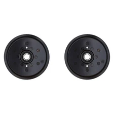 QTY 2: Flat Idler Pulleys Fits Toro Replaces 1-613098