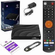 2025 Vsee Box V3 Plus Android 11 Streaming Media Player Voice Control